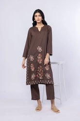 Embroidered | Crosshatch Poplin